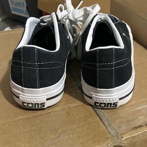 Converse Men’s Black and White Sneakers